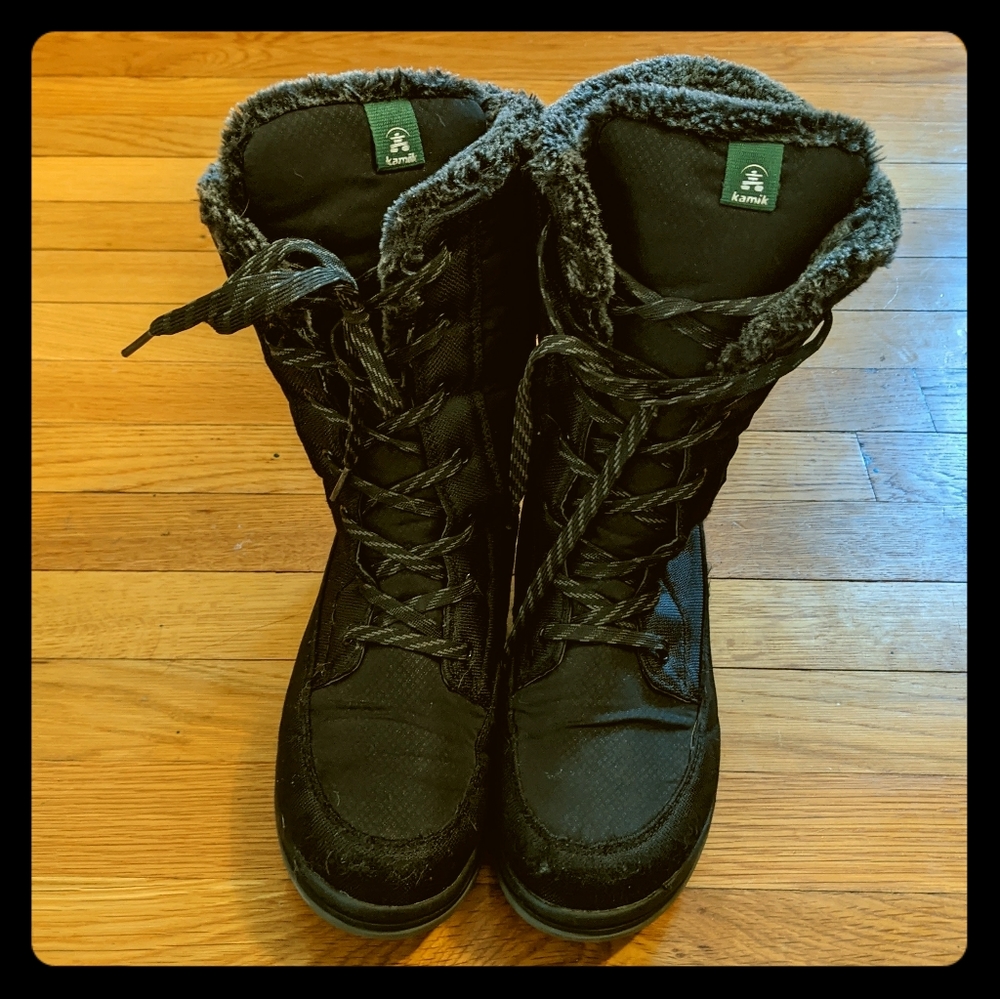 Kamik Women's Winter Boots, Black Size 7 - Price drop!!